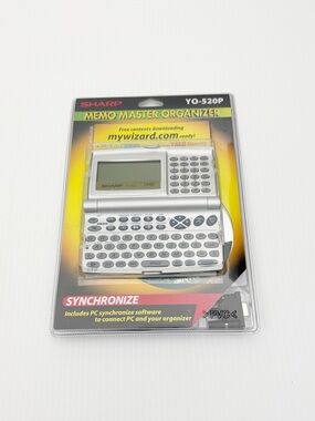 Sharp Synchronize Memo Master Organizer Electronic Brand New Sealed